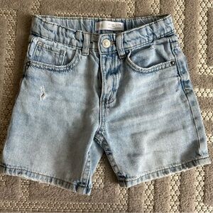 Zara boys denim shorts
